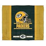 Northwest NFL Green Bay Packers Comforter and Sham Set, Full/Queen, Safety