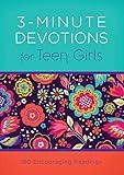 3-Minute Devotions for Teen Girls: 180 Encouraging Readings