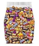Hershey Miniatures Assorted Chocolate Candy Individually Wrapped - 2lb Bulk Chocolate Candy Variety Pack - Bulk Candy for Sharing and Snacking - Chocolate Candy Assortment Bag Bulk Pack (2 Pounds)
