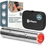LifePro Infrared & Red Light Therapy for Body Joints & Muscles Pain Relief, Portable Red Light Therapy Device, Near Infrared Light Therapy for Body & Face Reduce Inflammation - Use 3 wavelengths