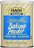 Hain Pure Foods Gluten-Free Featherweight Baking Powder, 8 oz.