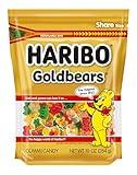 HARIBO Goldbears, Gummi Candy, 10 oz Resealable Bag, Assorted Flavors