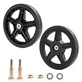 Parts Camp Push Mower Wheel kits Lawn Mower 12 inch Wheels for Push Mower Pressure Washer(Set of 2)