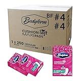 Bodyform Maxi - # 4 Premium Maxi Pads, Bulk Buy 250 Counts/Case Individually Boxed and Wrapped Always Comfortable and Ultra-Absorbent