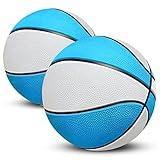 TNELTUEB Swimming Pool Basketball 2 Pack, 8.5in for Swimming Pool Basketball Hoops & Pool Games Kids,Teenager