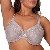 Playtex womens Love My Curves Feel Gorgeous Underwire Full Coverage Us4513 bras, Mother of Pearl/Warm Steel Combo, 36DDD US