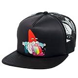 Gravity Falls Gnome Black Trucker Hat One Size Fits Most