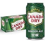 Canada Dry Ginger Ale Soda, 12 fl oz cans, 12 pack