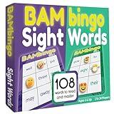 THE BAMBINO TREE Sight Word Bingo Game Level 3 & 4 - Learn to Read Vocabulary for 1st 2nd 3rd Grade Kids - Dolch's Fry's Site Words Reading Game