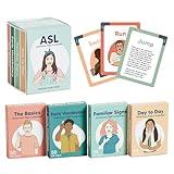 ASL Flash Cards - 200 American Sign Language Flash Cards for Beginners, Kids, Teens and Adults