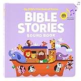 Bible Stories - Christian Sound Book, Sing Along Bible Songs | Christmas, Christening, Dedication, Baptism Gifts for Boys, Girls, Kids, Babies | Religious Toys, Interactive Music Books for Toddlers