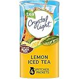Crystal Light Lemon Iced Tea Drink Mix (16 Pitcher Packets, 4 Packs of 4)