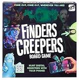 Micro Games of America™ Finders Creepers Board Game an App-Vanced™ Game – Hunt Digital Monsters with Your Phone, 2-4 Players, Ages 8+