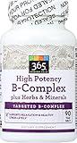 365 Everyday Value, High Potency B-Complex, 90 ct