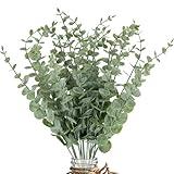 20pcs Eucalyptus Stems Artificial Eucalyptus Leaves Stems Artificial Fake Flowers for Home Office Flowers Bouquet Centerpiece Wedding Decoration Christmas Decor 2025