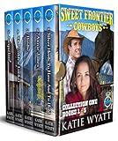 Sweet Frontier Cowboys: Collection One Books 1 - 5 (Katie Wyatt A Sweet Christian Historical Western Romance Collection Book 11)