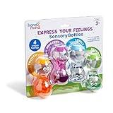 hand2mind Express Your Feelings Sensory Bottles- Secondary Emotions, Toddler Sensory Toys, Quiet Fidget Toys, Play Therapy Toys, Calm Down Corner Supplies, Calming Corner, Social Emotional Learning