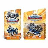 Activision Skylanders Superchargers High Volt & Shield Striker Interactive Gaming Figure Vehicle Bundle