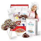 Baketivity DIY Cake Pop Baking Kit for Kids - Premeasured Ingredients, Decorating Supplies