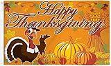 Happy Thanksgiving (Turkey) polyester Flag 3x5 ft