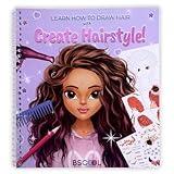 BSCOOL - Drawing, Coloring & Activity Book. Create Hairstyles with Stickers and Guides. Fashion Design Sketchbook for Kids 5 and up. Little Designer Creativity Book - Fashion Design for Kids