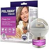 FELIWAY Classic 30 Day Cat Calming Plug In Pheromone Diffuser Starter Kit, 48ml - Helps Reduce Common Signs of Stress in Cats & Kittens, Enhanced Calming