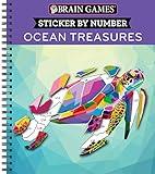 Brain Games - Sticker by Number: Ocean Treasures