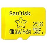 SanDisk 256GB microSD Card, Licensed for Nintendo-Switch - Made for Nintendo-Switch 1, OLED, and Lite - SDSQXAO-256G-GNCZN