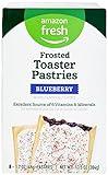 Amazon Fresh, Frosted Blueberry Toaster Pastries, 8 Count