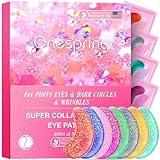 Under Eye Mask - Christmas Gifts for Women, Christmas Gifts for Mom - Skin Care Reduce Dark Circles, Puffy Eyes, Undereye Bags, Wrinkles - Gel Under Eye Patches (24 Pairs)