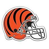 Fremont Die NFL Cincinnati Bengals Vinyl Helmet Magnet, 8", Team Colors