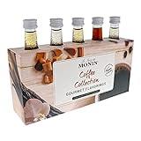 Monin - Gourmet Flavorings Premium Coffee Collection, Great for Coffee, Tea, and Lattes, Non-GMO, Gluten-Free (Caramel, Amaretto, French Hazelnut, Irish Cream, Vanilla) | 50 ml Per Bottle