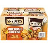 Snyder's of Hanover Pretzel Sandwiches, Cheddar Cheese, Snack Packs, 30 Ct