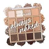 wet n wild Always Naked Palette, Nude Neutral Eye Makeup, Blendable, Warm And Cool Nude Pigments, Matte, Shimmer, Glitter, Creamy Smooth