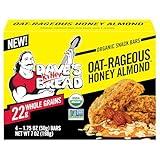 Dave's Killer Bread Oat-Rageous Honey Almond Organic Snack Bars, 4 Individually Wrapped Snack Bars