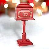 December Diamonds Vintage Santas Mailbox Christmas Carousel Collection 35" 29-29067