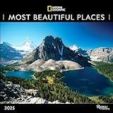 National Geographic: Most Beautiful Places 2025 Wall Calendar