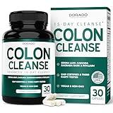 Colon Cleanse & Detox 15 Day Cleanse (30 Count) Intestinal Cleanse Pills & Probiotic for Gentle Laxative & Bowel Relief for Stomach Bloating & Gut Loss Support - Third Party Tested & Made in USA