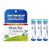 Boiron Rhus Tox 30C Homeopathic Medicine for Relief from Joint Pain, Muscle Aches, Swollen or Stiff Joints, and Weather Related Aches - 3 Count (240 Pellets)