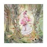 Trademark Fine Art Canvas Wall Art - Stephanie Law 'Alice in Wonderland' Wall Art for Living Room, Bedroom, or Office Décor