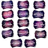 70 Quran Verse Kudos Cards in Arabic – Inspirational Religious Islam Faith Muslim Scripture Quotes Mini Postcards – 14 Unique Thank You Appreciation & Encouragement Prayer Blank Back – Mosque or Home