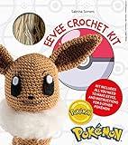 Pokémon Crochet Eevee Kit: includes materials to make Eevee and instructions for 5 other Pokémon