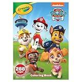 Crayola Paw Patrol Coloring Book (288pgs), Kids Coloring Book Pages & Stickers, Paw Patrol Gift & Toys, Toddler Stocking Stuffer