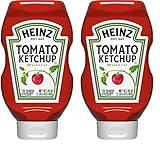 Heinz Tomato Ketchup (20 oz Bottle) (Pack of 2)