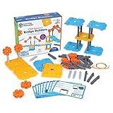 Learning Resources STEM Explorers Bridge Builders - STEM Toys and Kits for Kids Ages 5+, STEM Learning Games,Stocking Stuffers for Kids, Medium