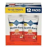 Blue Buffalo Health Bars Natural Crunchy Dog Treats TOGO Mini Biscuits Bacon Egg & Cheese