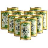 Passion Root Canned Corn Whole Kernel, 15 Oz - Easy to Open Lid, No Added Sugar, Naturally Sweet, Crisp and Golden, Gluten Free, Non GMO, Kosher - Vegetables in Can, Pantry Food, Ready to Eat - Pack of 12