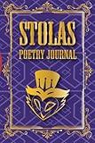 STOLAS THEMED POETRY JOURNAL - 100 BLANK lined pages with space for doodles and sketches - Helluva Boss Grimoire Style Design: 100 lined pages with ... - Inspiring poetry prompts included in rear