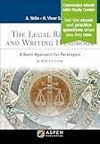Legal Research and Writing Handbook: A Basic Approach for Paralegals [Connected eBook with Study Center](Aspen Paralegal) (Aspen Paralegal Series)