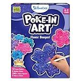 Skillmatics Art & Craft Activity - Poke-in Art Flower Bouquet, Mess-Free Art for Kids, Craft Kits, DIY Activity, Gifts for Girls & Boys Ages 4, 5, 6, 7, 8, 9